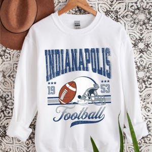 Vintage Colt Football Sweatshirt | Game Day Colt Sweatshirt | Indianapolis Football Fans Gift | Indy Football Shirt | Colt Fan Gifts