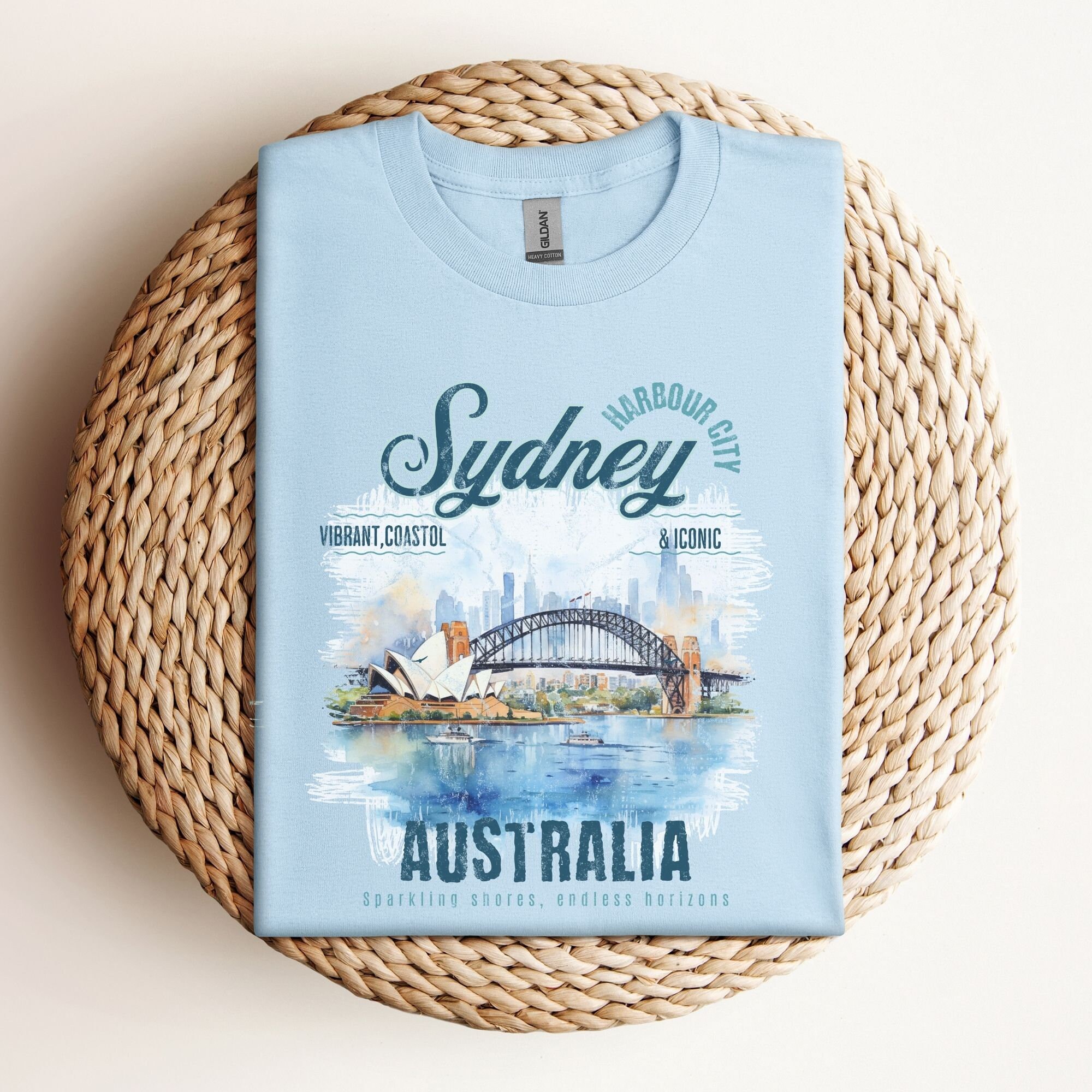 Sydney Australia Travel T-shirt, Cute Girls Trip Shirt, Honeymoon