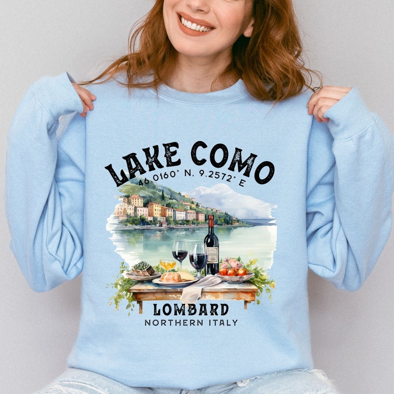 Street Aura Oversized Sweatshirt - Lake of Como