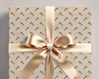 Retro Holiday Gift Wrap, Nostalgic Christmas Gift Paper, Unique Christmas Wrap, Holiday Gift Wrap, Classic and Vintage Christmas Paper Roll