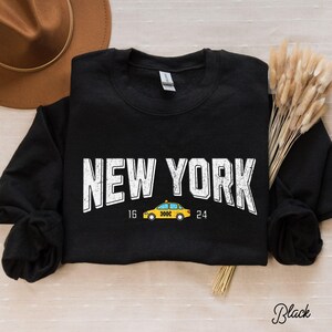 Vintage New York Sweatshirt - NYC Lover Gift, New Yorker Sweater, NYC Trip Sweatshirt, Gift for New York City Fan, New Yorker Souvenir
