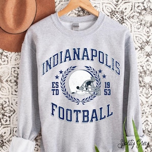 Vintage Colt Football Sweater | Indianapolis Football Sweatshirt | Vintage Colt Shirt | Colt Tailgate Sweater |  Xmas and Birthday Gifts