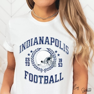 Colt Football Shirt | Vintage Indianapolis Football Shirt | Sunday Football Gift | Colt Football Fans Xmas and Birthday Gifts | Colt Fans