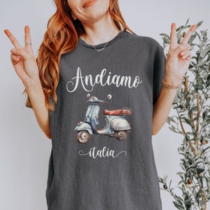 Andiamo Italia Vacation Shirt, Love Italy Shirt for Italy Family Trip,  Italian Souvenir , Ciao Bella T-Shirt, Italian Pride Unisex T-Shirt