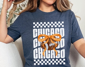 Chicago Football Shirt | Bear Football Retro Game Day Tee | Chicago Football Fan Gift | Classic Bear Shirt | Retro Football Shirt