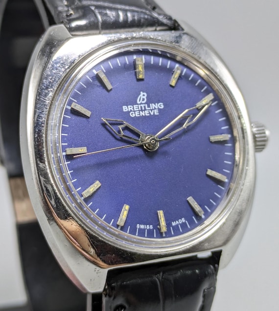 希少 BREITLING GENEVE ブライトリング ジュネーブ 手巻き メンズ