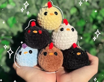 Cozy Crochet Chicken - Stardew Valley Themed