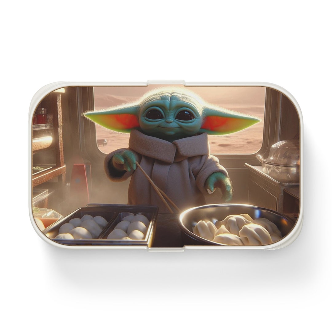 Baby Yoda Bento Lunch Box Etsy