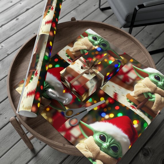 Baby Yoda Collection Holiday Wrapping Paper v2.0