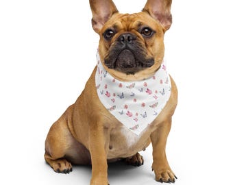 Butterfly Garden Dog Bandana