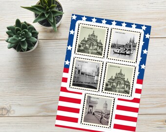 World's Fairs Sticker Sheet