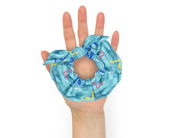 Match-Your-Dog: Loch Nessie Scrunchie