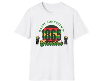 Juneteenth Celebration T-Shirt, Black History Shirt, Emancipation Day Tee, Freedom Holiday Top, Cultural Awareness Apparel