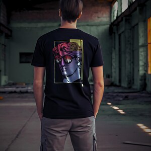 Futuristic Clubwear Tee | Techno Vision Streetwear
