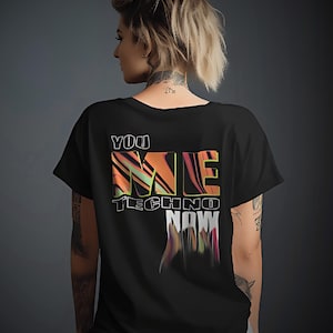 Abstract Techno Shirt | You Me Techno Now