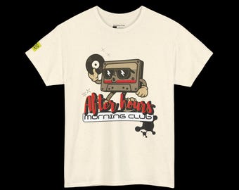 After Hour Morning Club T-Shirt | Vintage Kassetten Streetwear Hemd