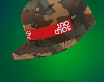 Camo Snapback Hut | Ausverkauft Bestickte Streetwear Cap