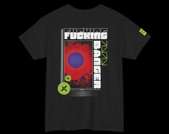 Techno Rave Unisex Grafik T-Shirt, Cyberpunk Streetwear Festival Shirt, Grunge Kleidung