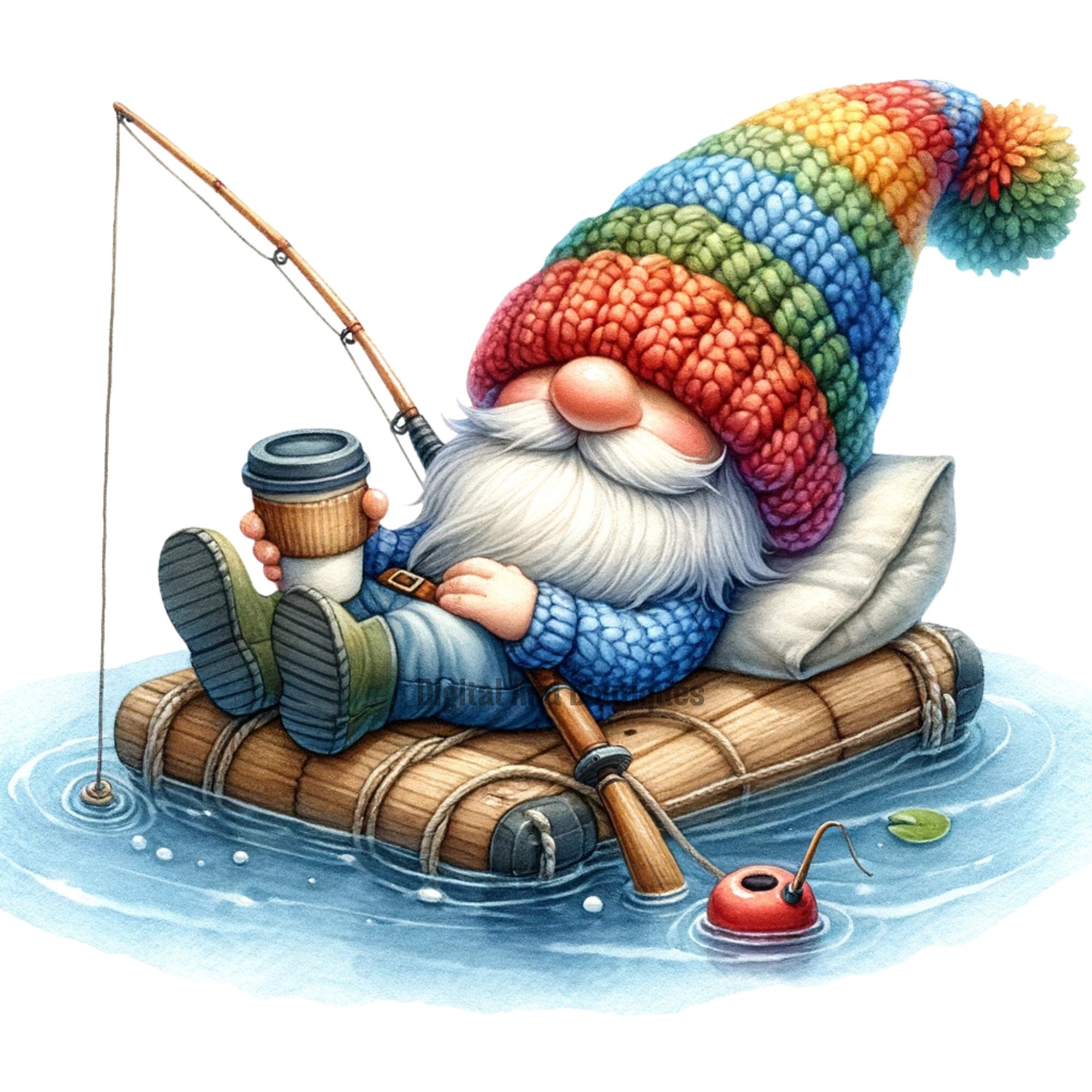 Fishing Gnome Png 