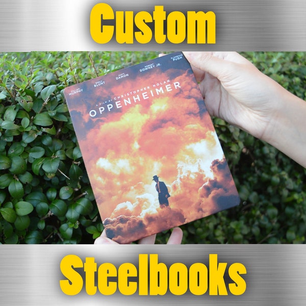 Steelbook Blu-Ray/jeu personnalisé