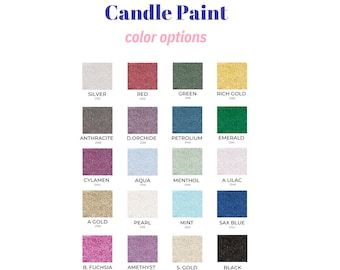 Candle Paint - Painting for Handmade Candle - Candle Making - 50ML - 1.69OZ