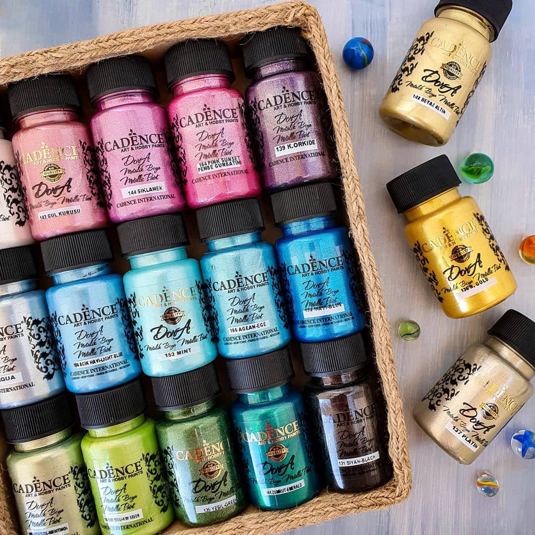 Metallic Paint 70 Color Options Metallic Paint for Furniture Decorative