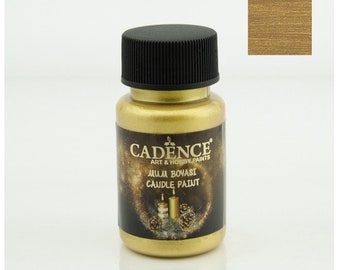 Candle Paint - 20 Color Options - Painting for Handmade Candle - Candle Making - Metallic Colors - 50ML - 1.69OZ