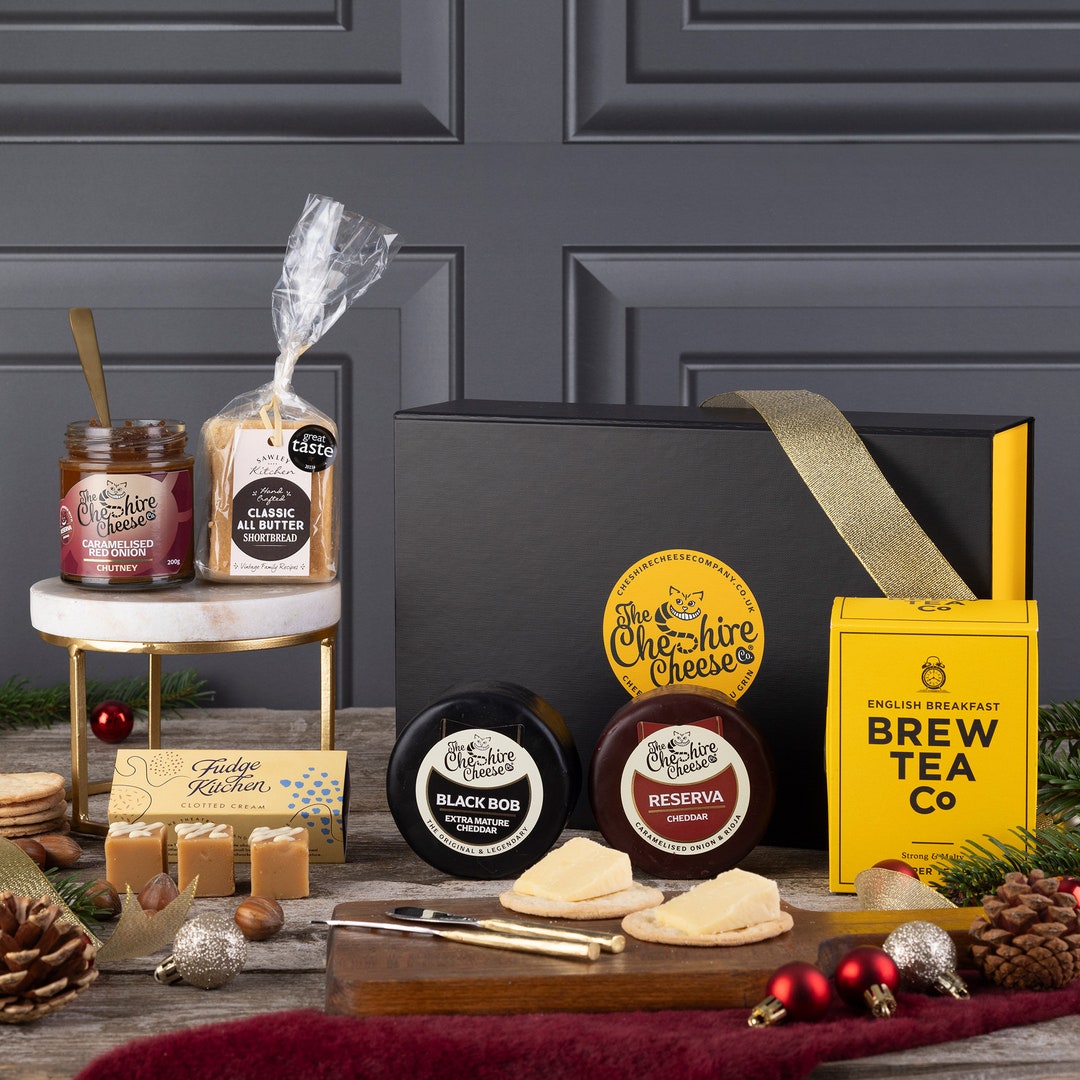 Afternoon Tea Sweet & Savoury Treats Cheese Hamper - Etsy