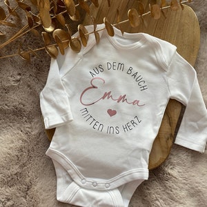 Langarm Body Baby personalisiert