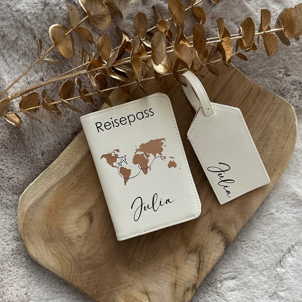 Passport cover personalized vacation