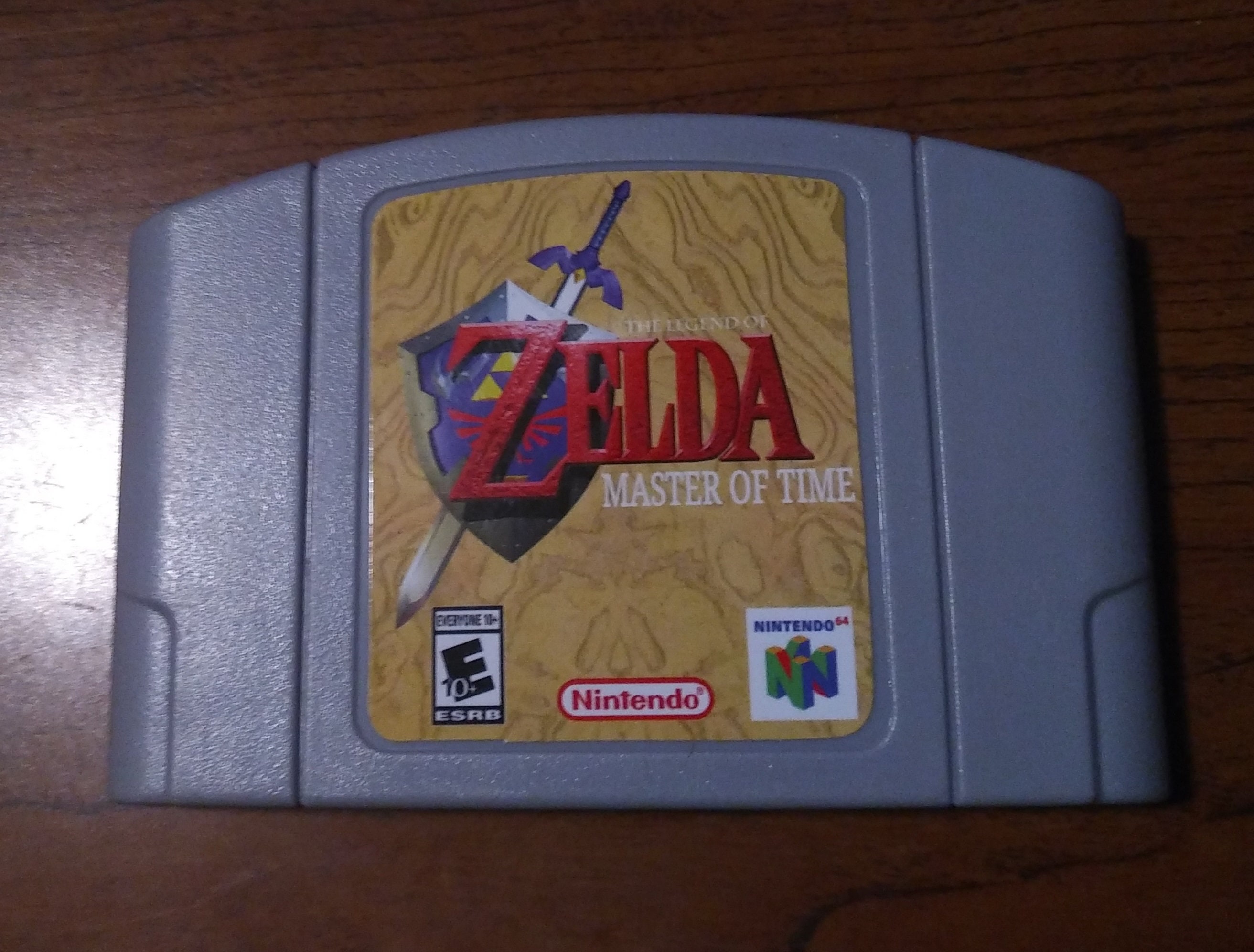 New N64 Games Cartridge The Legend of Zelda Ocarina of Time Master