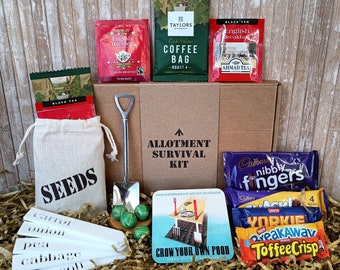 Allotment Survival Kit - Fun Letterbox Gift Collection for Gardeners -  Easy to post - Perfect Gardening present solution for any occasion