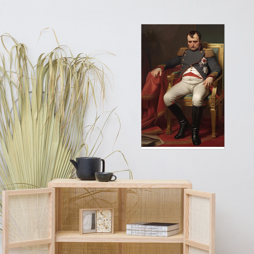 Napoleon Bonaparte Poster Napoléon History Gift Idea France Etsy