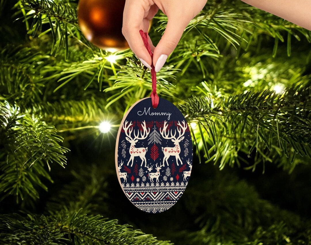 Scandinavian Wooden Ornaments Scandinavian Christmas Etsy