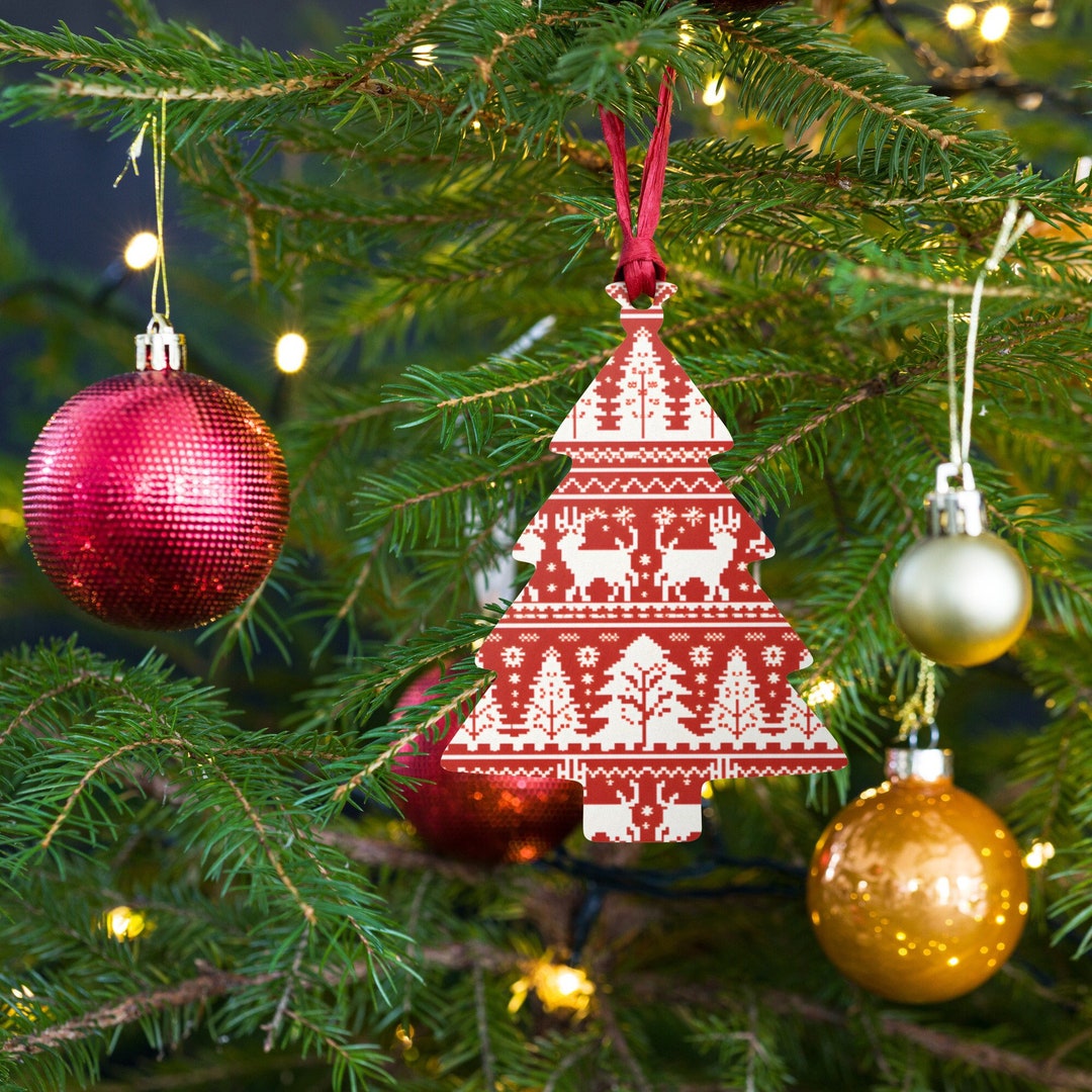 Scandinavian Wooden Ornaments Scandinavian Christmas Etsy