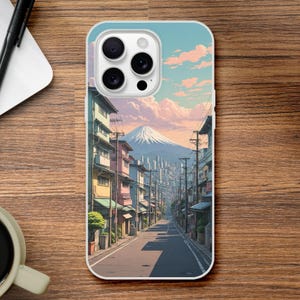 Mount Fuji Landscape iPhone Case - Durable Protective Flexi Case - Perfect Gift for Nature Lovers