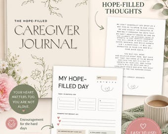Printable Caregiver Journal | Emotional Support for the Caregiving Journey