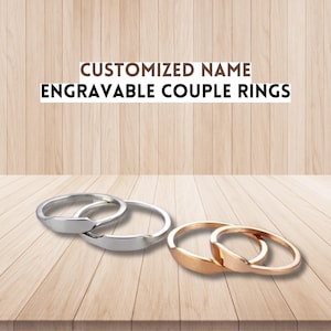 Anillo con nombre personalizado / Anillo personalizado / Anillos apilables personalizados / Anillo personalizado delgado / Regalo para madres / Regalo para damas de honor / Regalo para mamá con nombre de bebé