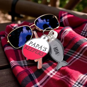 Custom Name Keychain, Acrylic Keychain, Keychain for Dad, Gift for Boyfriend, Dad Birthday Gift, New Dad Gift, Gifts for Dad, Gift for Her