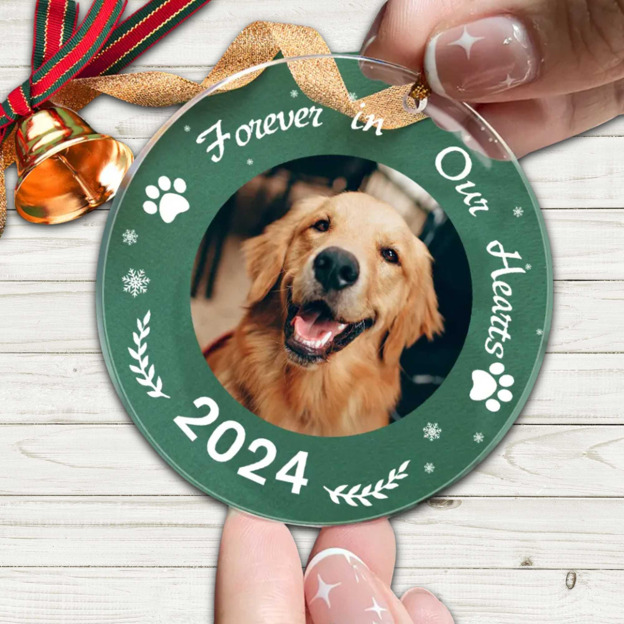 Personalized Dog Memorial Ornaments | Dog Name Ornament | Custom Pet ...