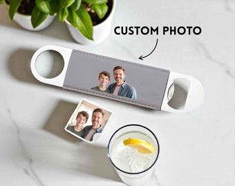 Custom Bottle Opener | Custom Photo Gift | Custom Magnet | Beer Bottle Opener | Personalized Opener | Birthday Party Favor | Gift for Him