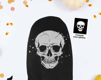 Aangepast 3D-parodie gezichtsmasker – gepersonaliseerd grappig cosplaymasker, spiderman, harig, horrormasker voor halloween, feest, grapcadeau