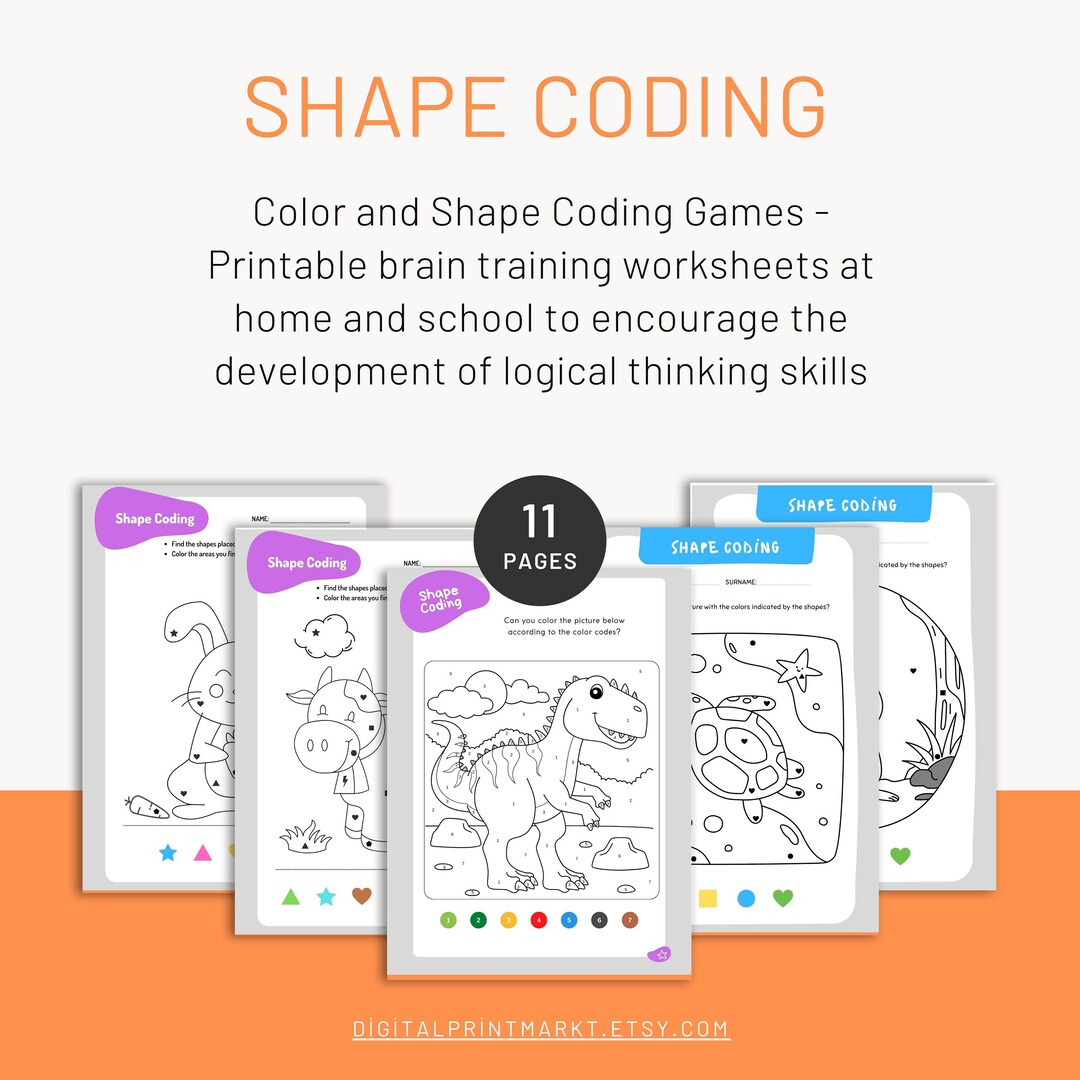 Color and Shape Coding - Etsy