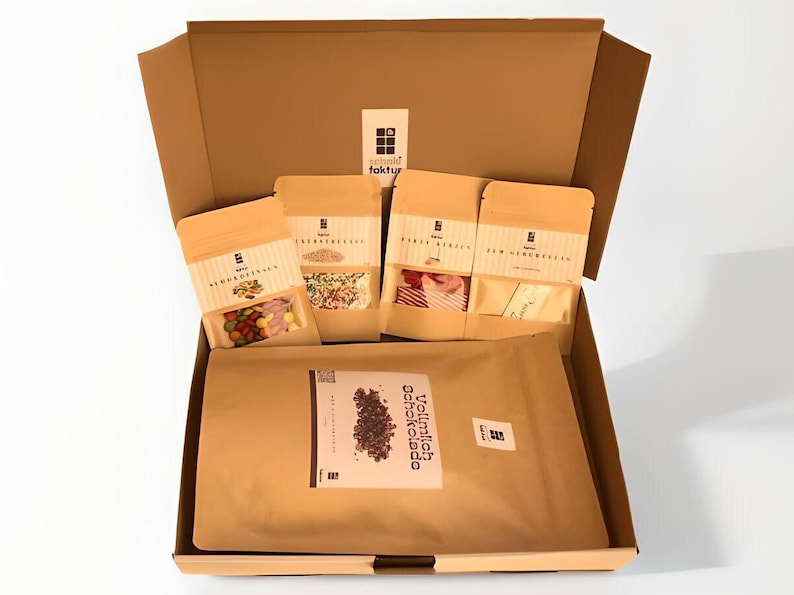 Coffret DIY pour tablettes de chocolat 6 anniversaire lait entier image 4