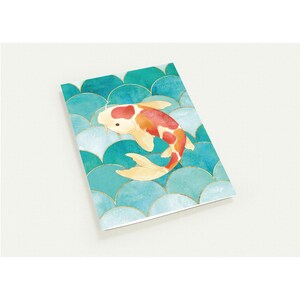 Koi Grußkarten 10er-Pack - Elegantes Designs mit Umschlägen - Mattes oder seidiges Finish