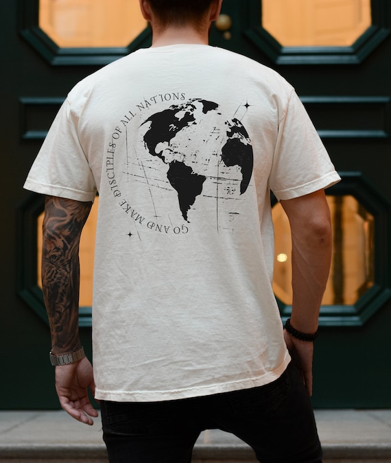 Disciple Faith Based T Shirt Faith Based Shirt Christian Clothes Christian Merch Gospel T Shirt Scripture Shirt Worship Shirt