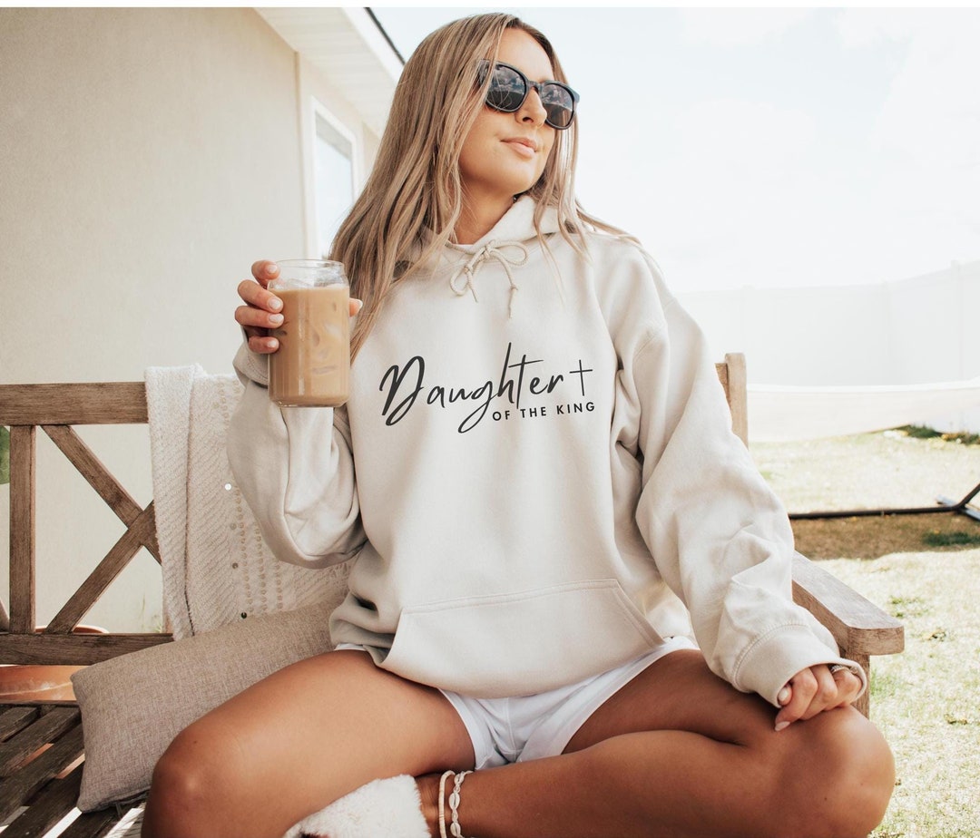 Moletom Cristão Filha do Rei, Moletom Cristão, Moletom Espiritual