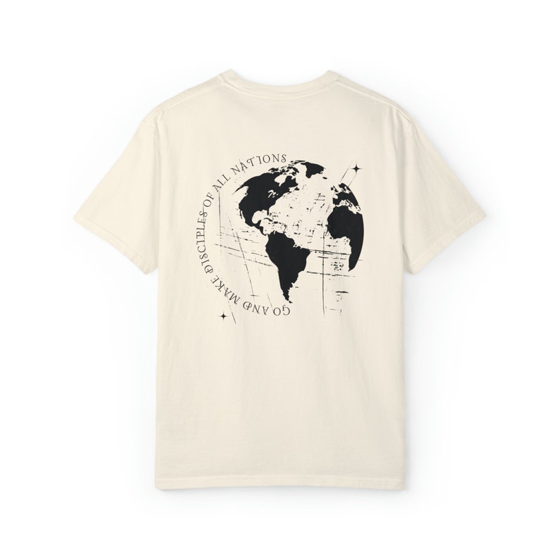 Disciple Faith Based T Shirt Faith Based Shirt Christian Clothes Christian Merch Gospel T Shirt Scripture Shirt Worship Shirt image 3