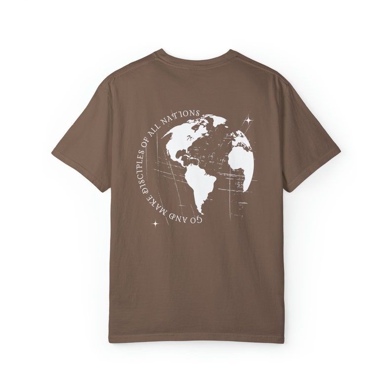 Disciple Faith Based T Shirt Faith Based Shirt Christian Clothes Christian Merch Gospel T Shirt Scripture Shirt Worship Shirt Espresso