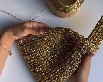 Mini Knot Bag Crochet Pattern